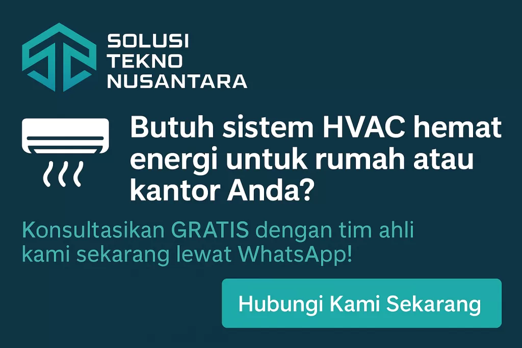 Banner HVAC efisien energi Jakarta oleh Solusi Tekno Nusantara